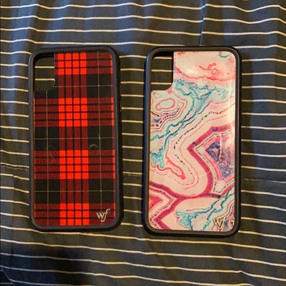 Wildflower iPhone X cases